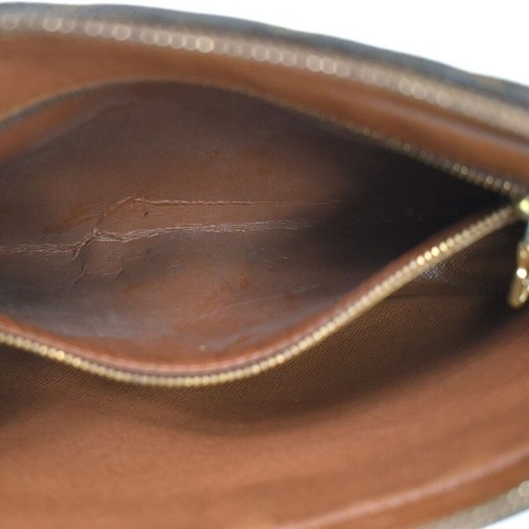 LOUIS VUITTON Marly Dragonne GM Clutch Hand Bag Monogram Brown M51825 01SH281 - Picture 8 of 16